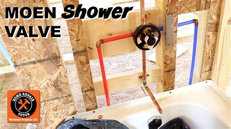 moen shower valve rough in depth|installing moen shower valve instructions.